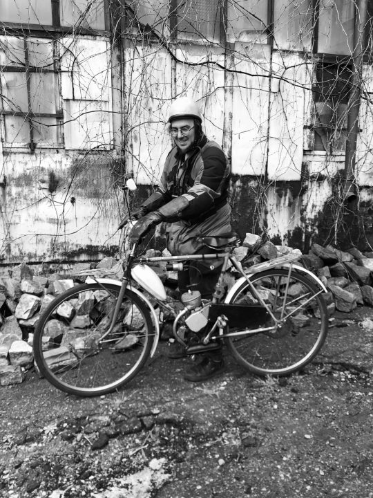 У дніпровському музеї "Машини Часу" дали нове життя велосипеду "Україна" з двигуном Д-6 (Фото)