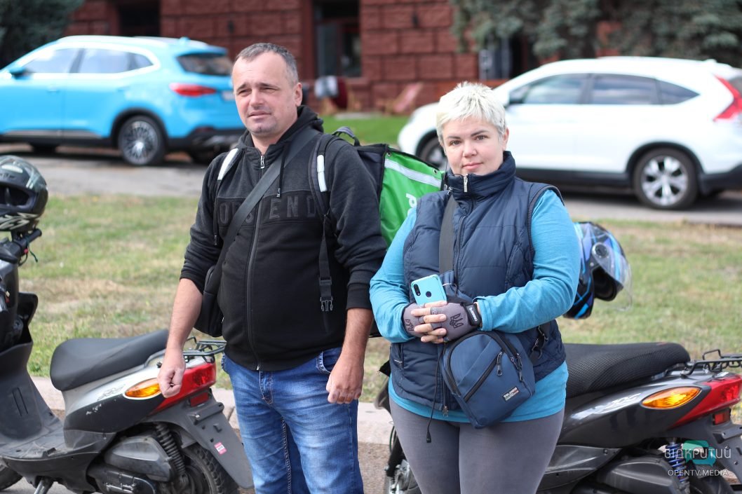 У середмісті Дніпра кур’єри провели страйк через зниження заробітної плати