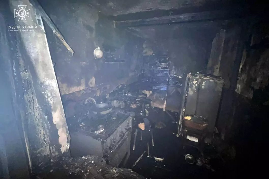 В Днепре во время пожара погиб мужчина - рис. 3