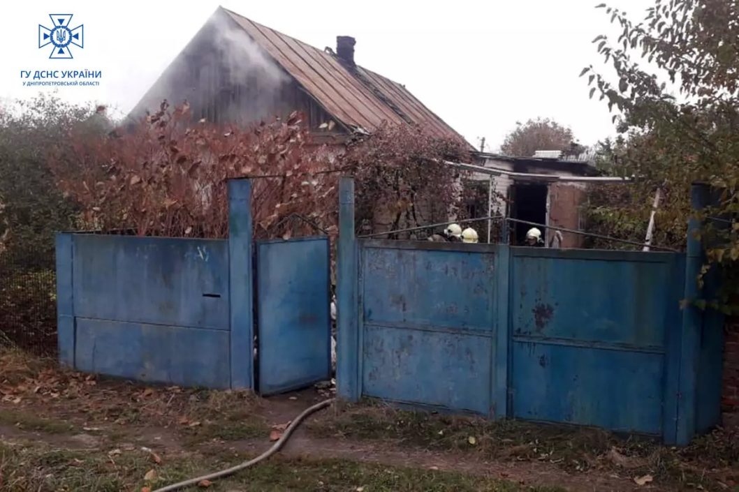 В Днепропетровской области во время пожара погибла женщина - рис. 1