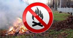 У Дніпрі пройшов рейд по дотриманню заборони щодо спалювання сухого листя