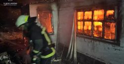 В Днепропетровской области во время пожара обнаружили тело человека - рис. 11