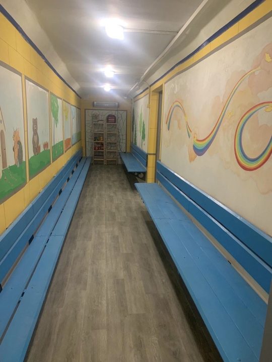 На Дніпропетровщині показали нове бомбосховище у дитсадку - рис. 3