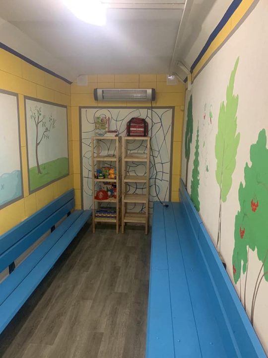 На Дніпропетровщині показали нове бомбосховище у дитсадку - рис. 4