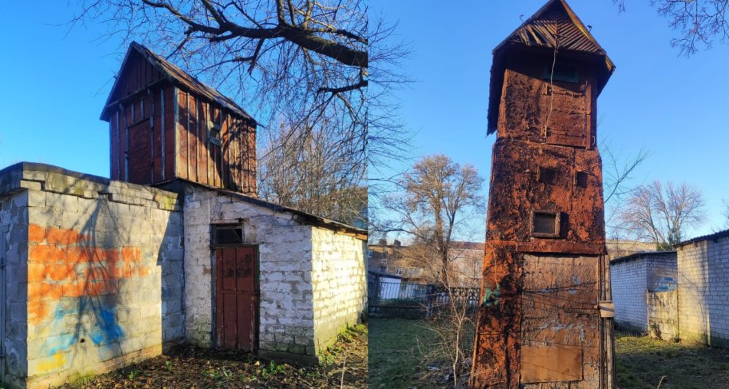 В Днепре заметили причудливые домики-башни - рис. 1