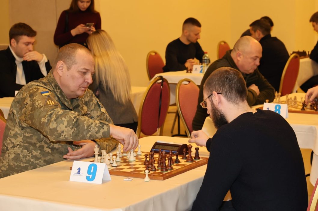 У Дніпрі відбувся шаховий турнір, в якому взяли участь представники Повітряного командування "Схід"