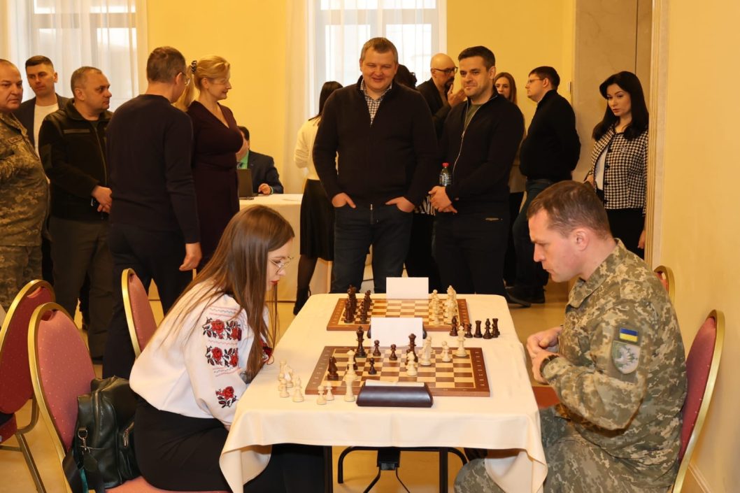 У Дніпрі відбувся шаховий турнір, в якому взяли участь представники Повітряного командування "Схід"