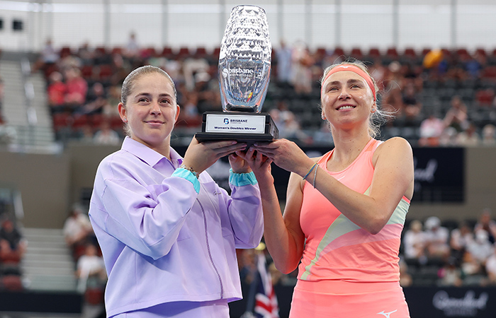 Дніпровська тенісистка Людмила Кіченок виграла парний турнір у Брісбені - рис. 1