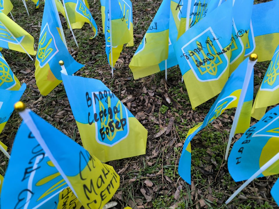 В центре Днепра открыли Аллею почета украинским защитникам - рис. 7