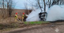 На Днепропетровщине мужчина сгорел в собственном автомобиле - рис. 11