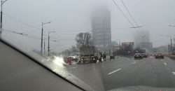 У Дніпрі в бік центру утворюється затор