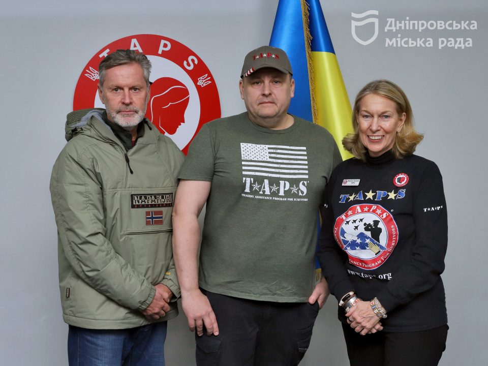 В Днепре с визитом президент международной организации TAPS Бонни Кэрролл - рис. 2