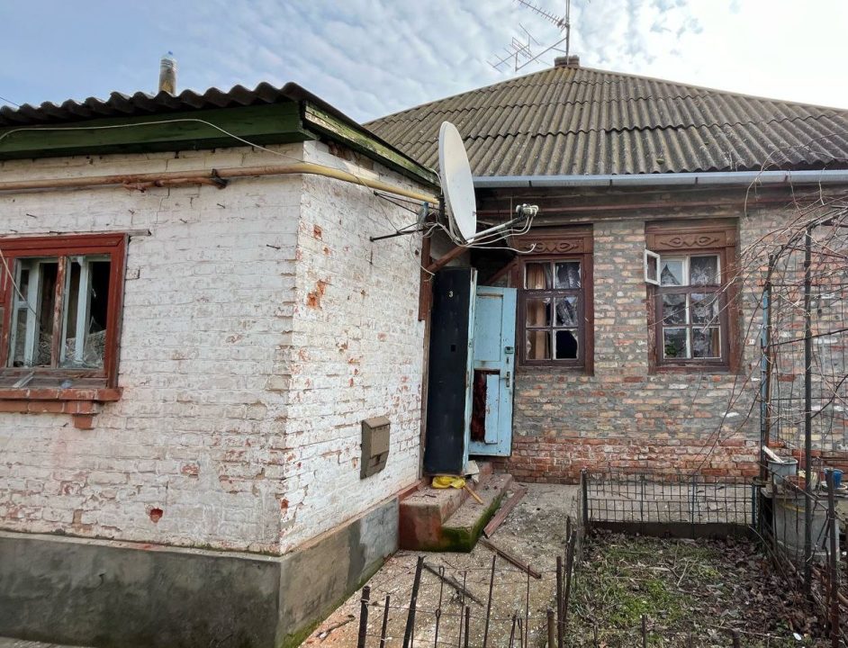 Внаслідок артобстрілу Нікополя постраждав чоловік