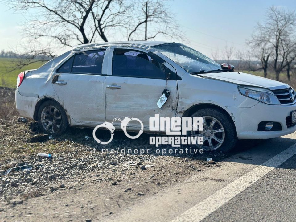 Авария на трассе Днепр – Кривой Рог: пострадала семья - рис. 1