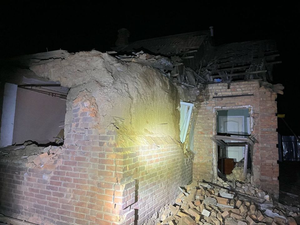 Ворог вночі обстріляв Дніпропетровщину