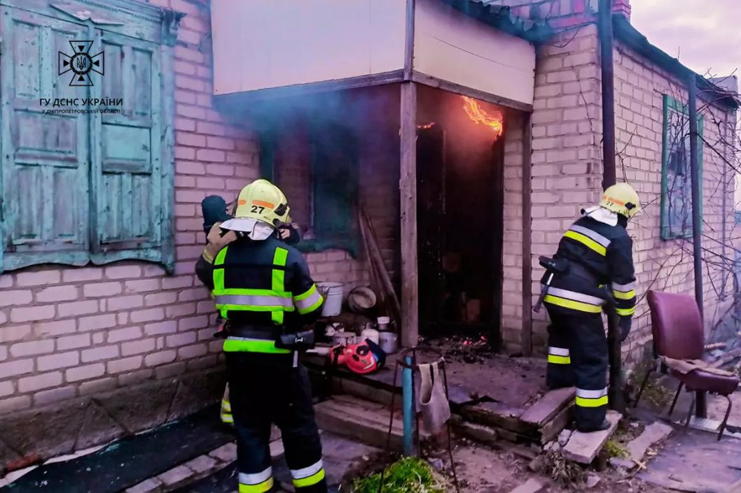 На Дніпропетровщині під час пожежі загинула жінка - рис. 1