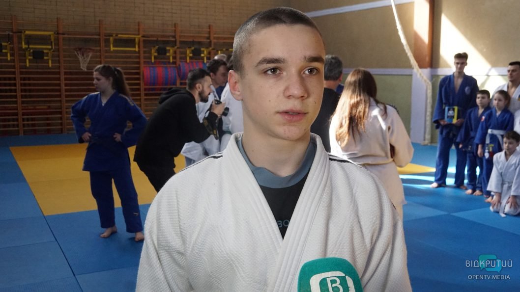 Чемпіон світу з дзюдо Георгій Зантарая провів майстерклас для юних спортсменів Кам'янського