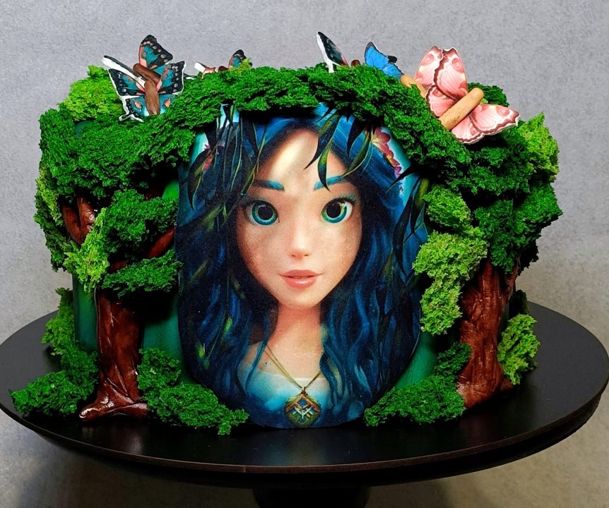 Дніпровський кондитер виготовив торт із персонажем українського мультфільму