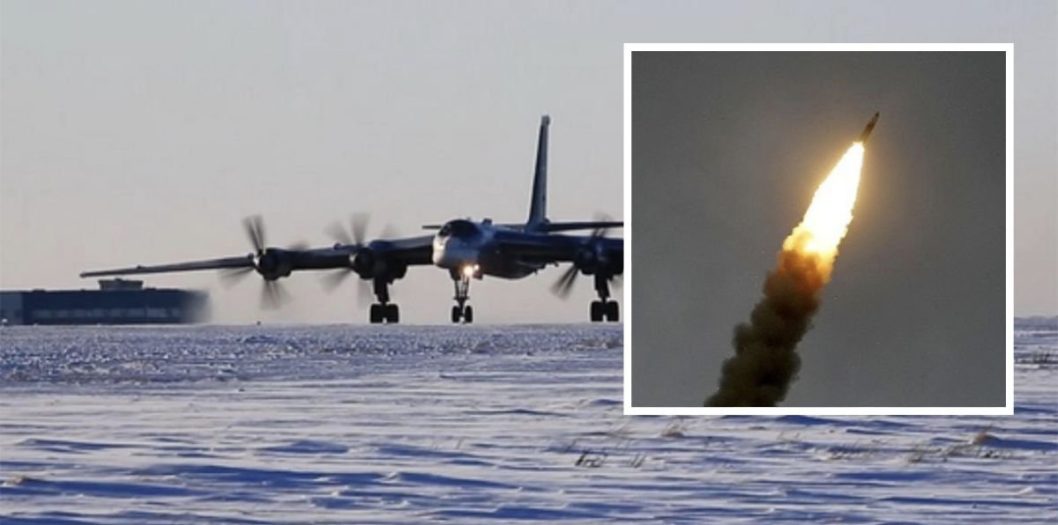 Ракетная опасность: российские оккупанты подняли в небо по меньшей мере 9 бомбардировщиков - рис. 1