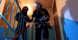 У Дніпрі рятувальники винесли з палаючої квартири дві людини та кота