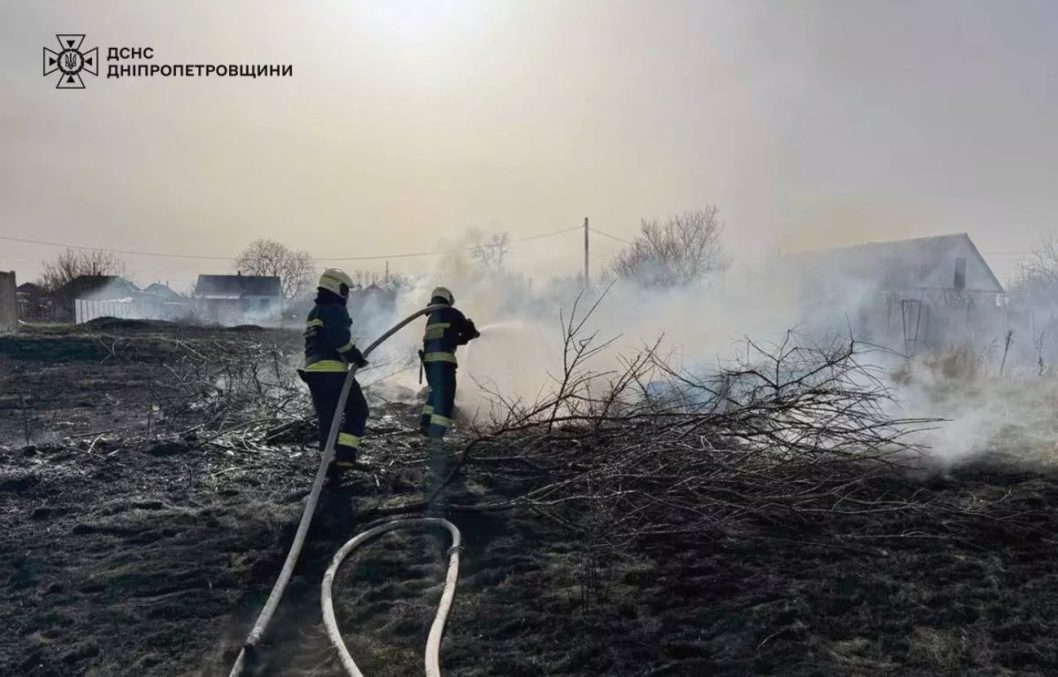 За добу на Дніпропетровщині згоріло понад 60 га екосистем