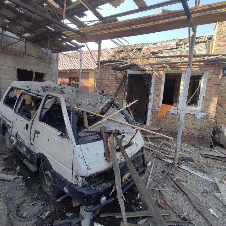 Росіяни атакували Нікопольський район вісім разів