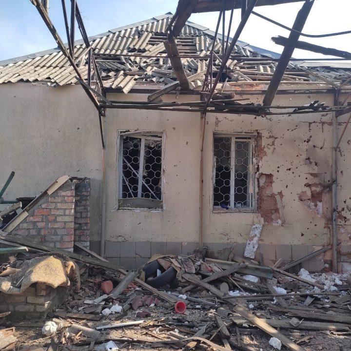 Росіяни атакували Нікопольський район вісім разів