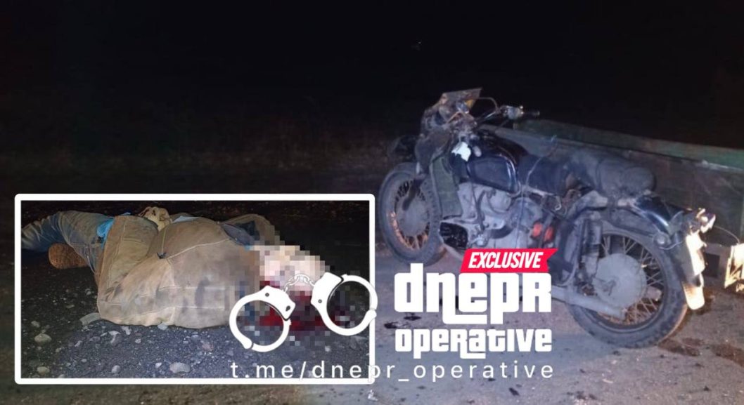 На Дніпропетровщині мотоцикліст врізався у дерево та загинув - рис. 1