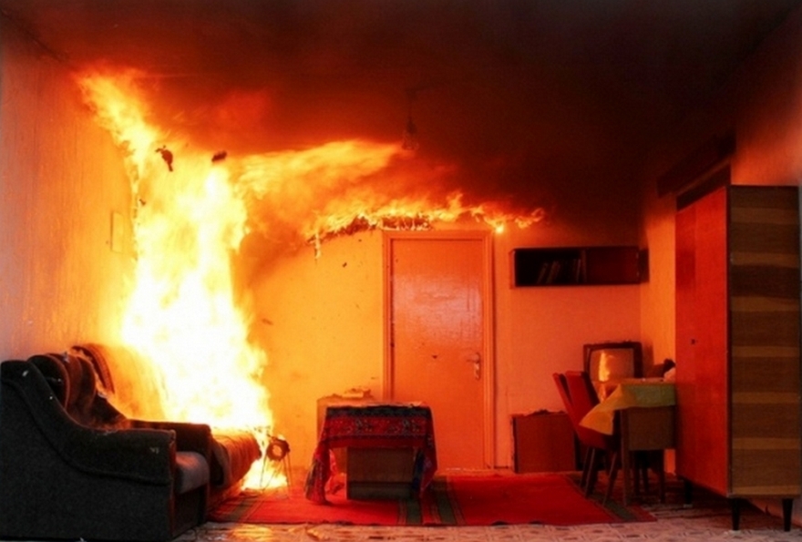 На Днепропетровщине мужчина заживо сгорел в собственной квартире - рис. 1