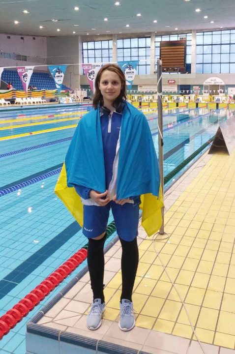 Спортсменка з Дніпра встановила рекорд України в плаванні