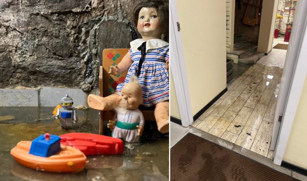 У Дніпрі каналізаційними водами затопило Музей дитинства