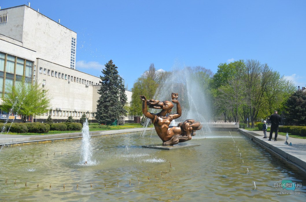 У Дніпрі з початком травня запрацюють перші 5 фонтанів