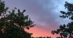 "Кривавий" захід Сонця на Дніпропетровщині: метеорологи пояснили незвичне явище