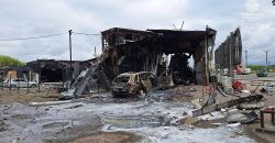 Ракетна атака на Дніпро: на автовокзалі повністю зруйновано СТО