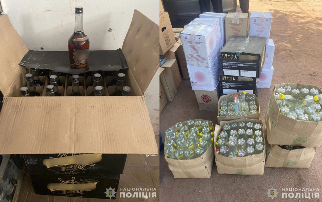 На Днепропетровщине в магазине изъяли нелегальный алкоголь и сигареты на 700 тысяч гривен - рис. 1
