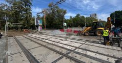 У Дніпрі завершують ремонт трамвайного переїзду на розі проспекту Лесі Українки та вулиці Андрія Фабра - рис. 5