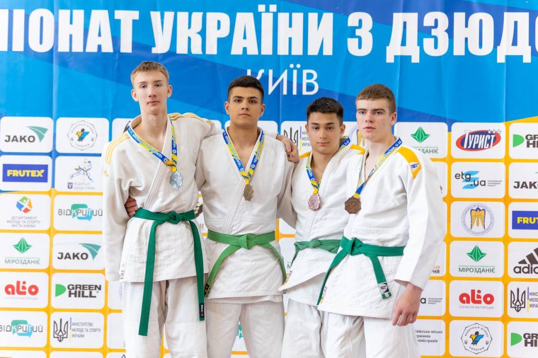 Дзюдоїсти Дніпропетровщини вибороли 7 медалей Чемпіонату України U16