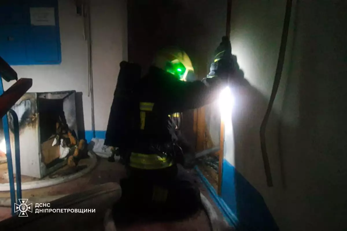 В Днепре во время пожара в квартире погиб мужчина - рис. 1