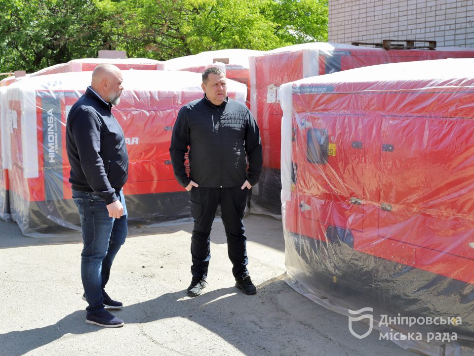 Дніпро отримав чергову партію генераторів від Японії - рис. 1