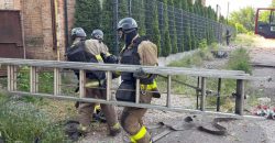 На Дніпропетровщині ліквідували пожежу, що виникла внаслідок ворожого обстрілу