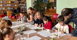 У Дніпрі до Великодня для дітей провели майстерклас з писанкарства