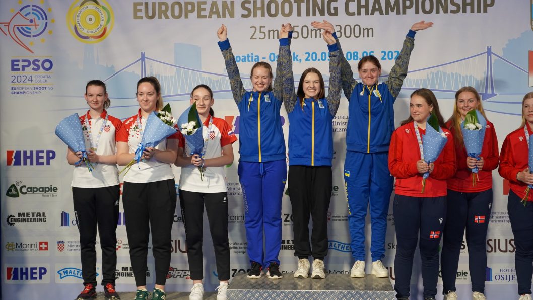 Спортсменки з Дніпропетровщини виграли чемпіонат Європи з кульової стрільби
