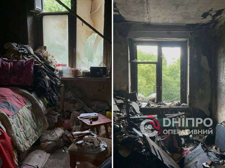 Психічно хворий чоловік всьоме підпалив власне житло у Дніпрі