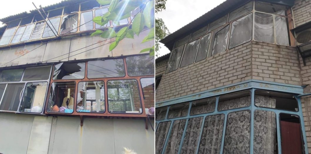 Внаслідок російських обстрілів у Нікополі постраждали 4 цивільних