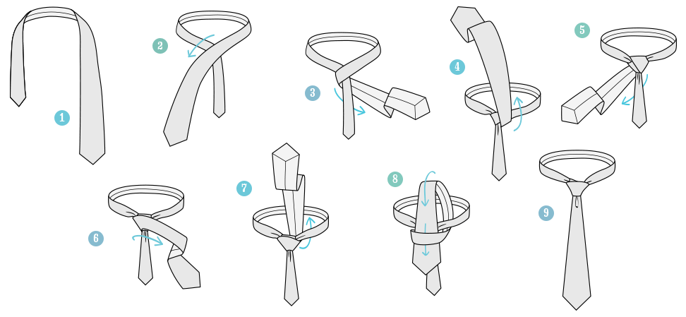 Как правильно завязать галстук: пошаговое руководство с фото и видео