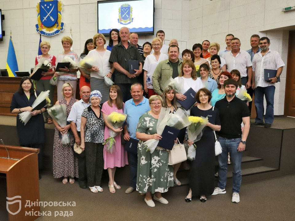 В Днепре наградили работников водоканала - рис. 2