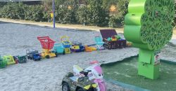 У Кривому Розі невідомі поцупили дитячі автомобілі