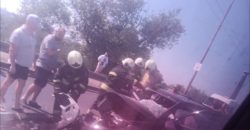 В Днепре произошла авария на мосту: один из автомобилей полностью разбит - рис. 13