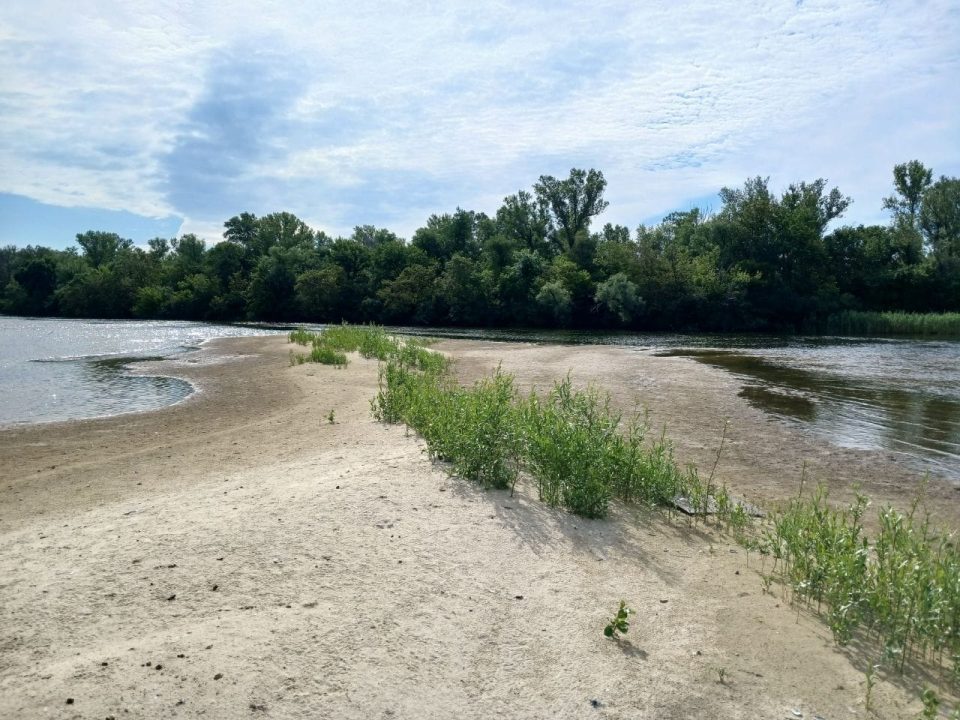На Дніпрі з’являються нові острови: науковці досліджують процеси формування