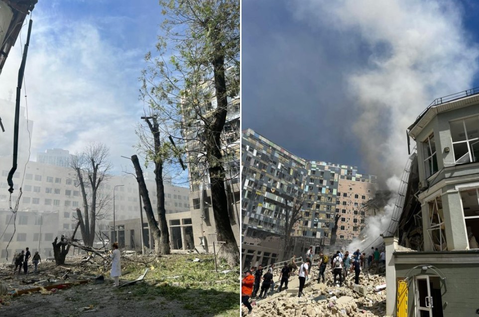 Понад 40 ракет різних типів: ворог атакував Київ, Дніпро, Кривий Ріг, Словʼянськ і Краматорськ - рис. 1